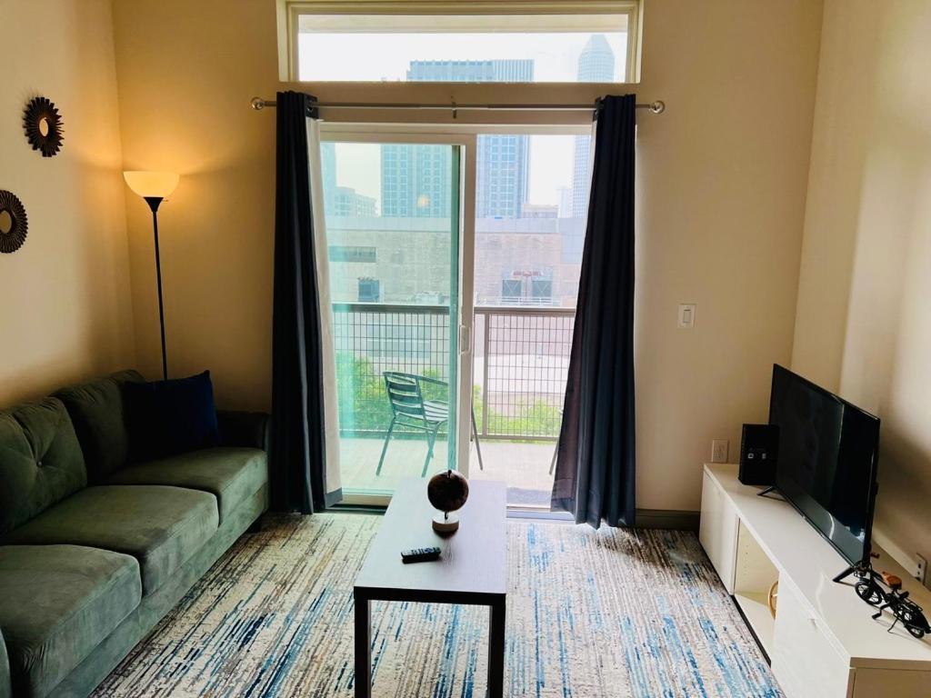 Downtown Apart 1 Bed 1 Bath Free Parking Appartement Houston Buitenkant foto