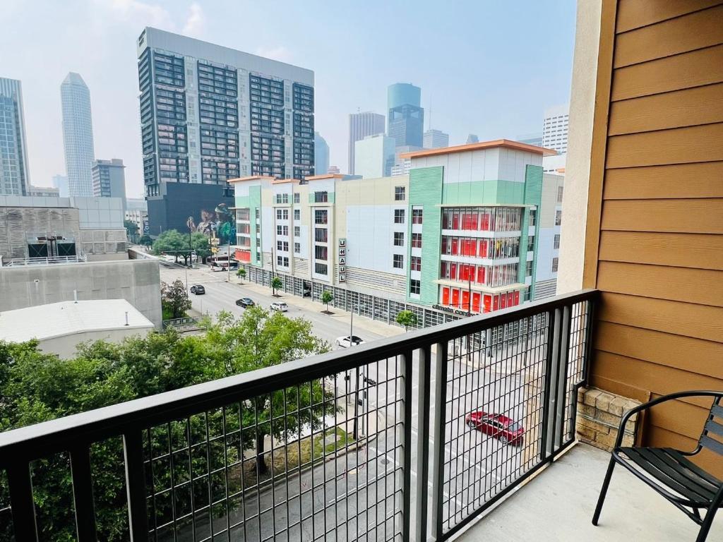 Downtown Apart 1 Bed 1 Bath Free Parking Appartement Houston Buitenkant foto