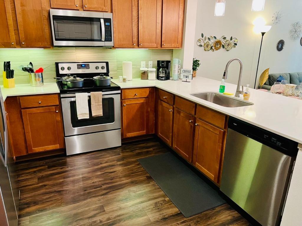 Downtown Apart 1 Bed 1 Bath Free Parking Appartement Houston Buitenkant foto