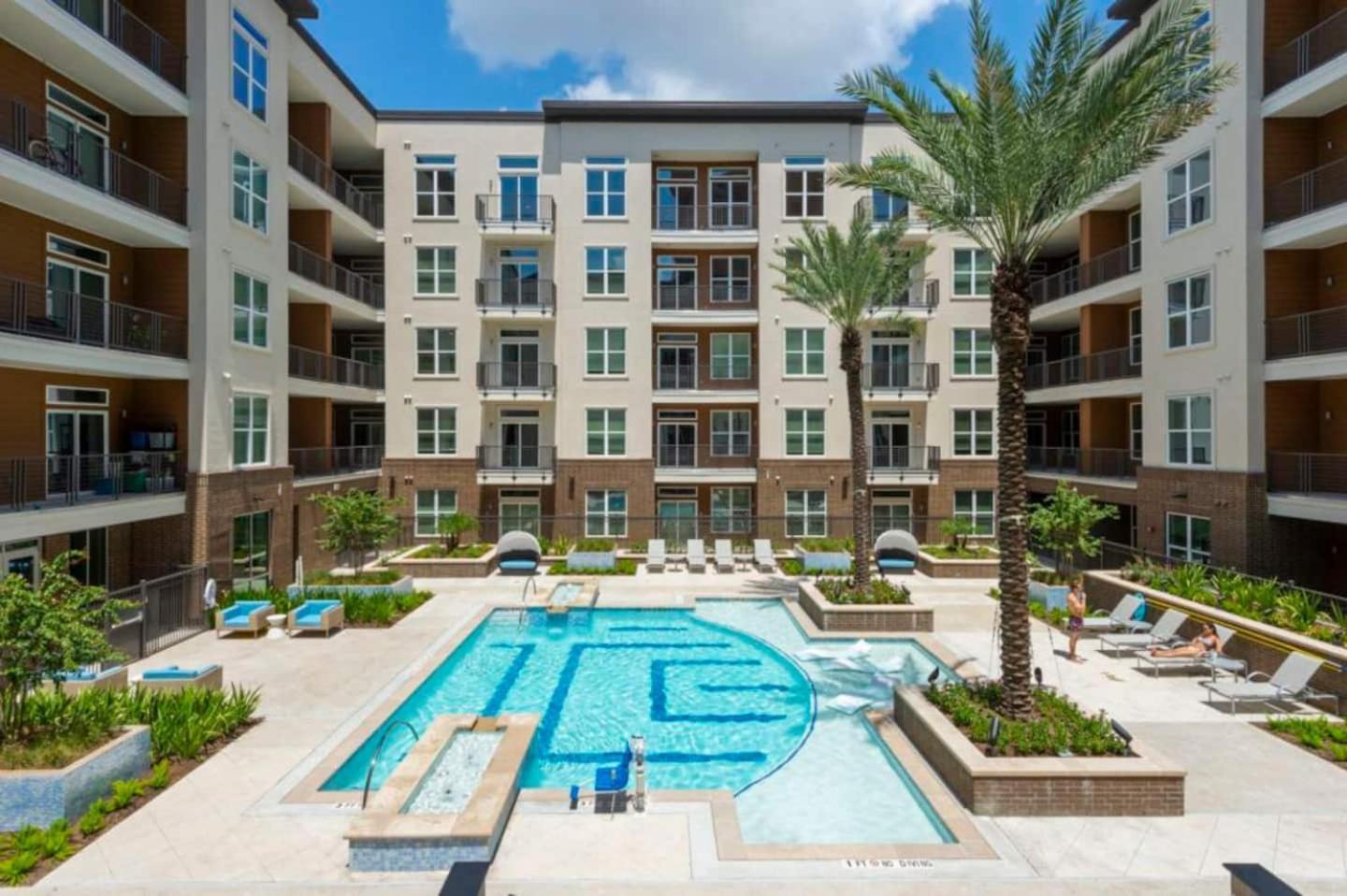 Downtown Apart 1 Bed 1 Bath Free Parking Appartement Houston Buitenkant foto