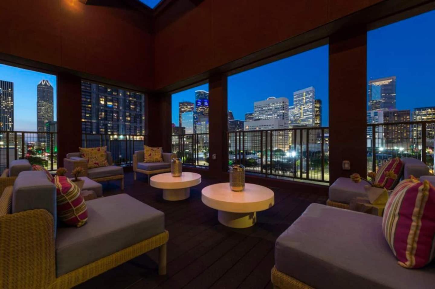 Downtown Apart 1 Bed 1 Bath Free Parking Appartement Houston Buitenkant foto